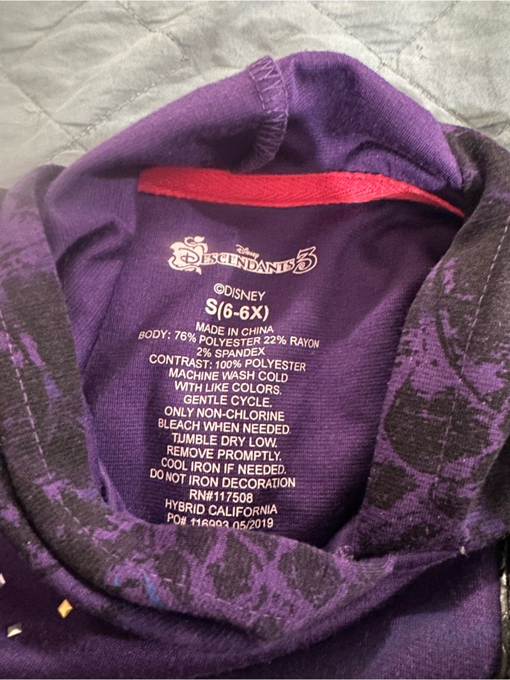 Disney Descendants 3 Hooded Dress
Halloween Costume Size S 6 Girls - Picture 5 of 7